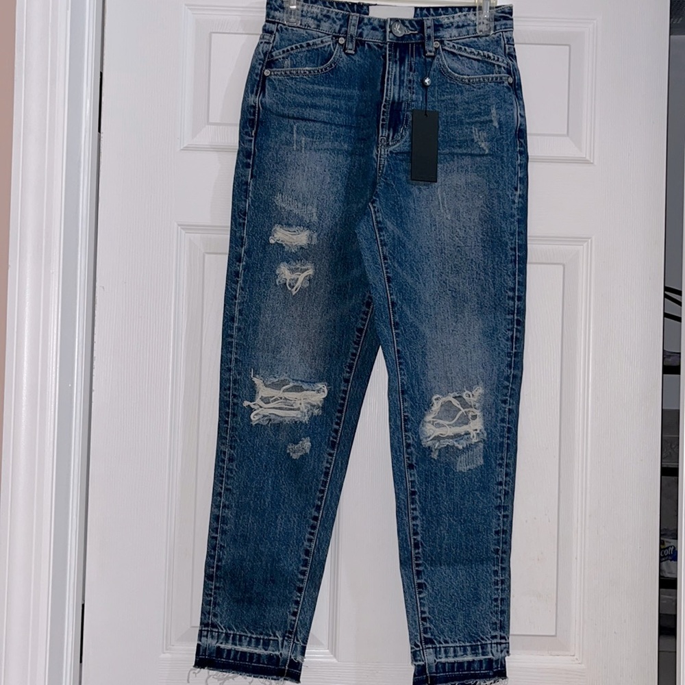 Oxford Legend High Waist Mom Jeans